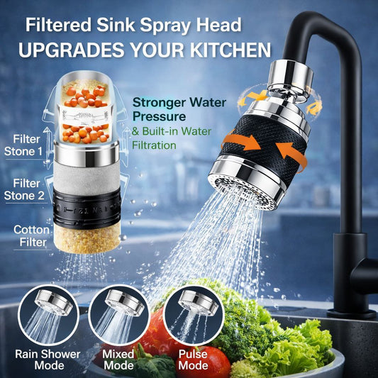 3 Modes kitchen Sink Faucet